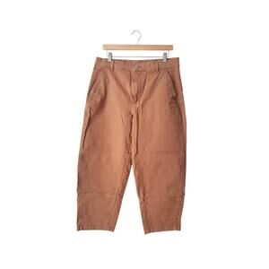 Everlane Utility Barrel Pant Brown Size 14